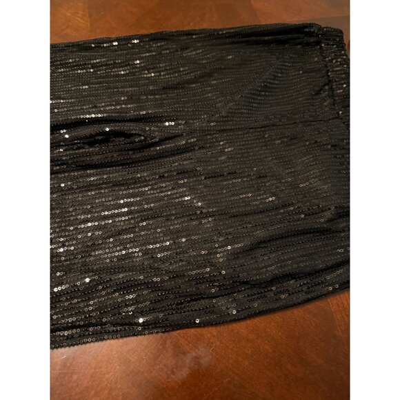 Styles By Callie Black Sequin Pants Medium - Picture 5 of 9